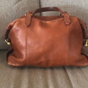 Madewell English saddle satchel